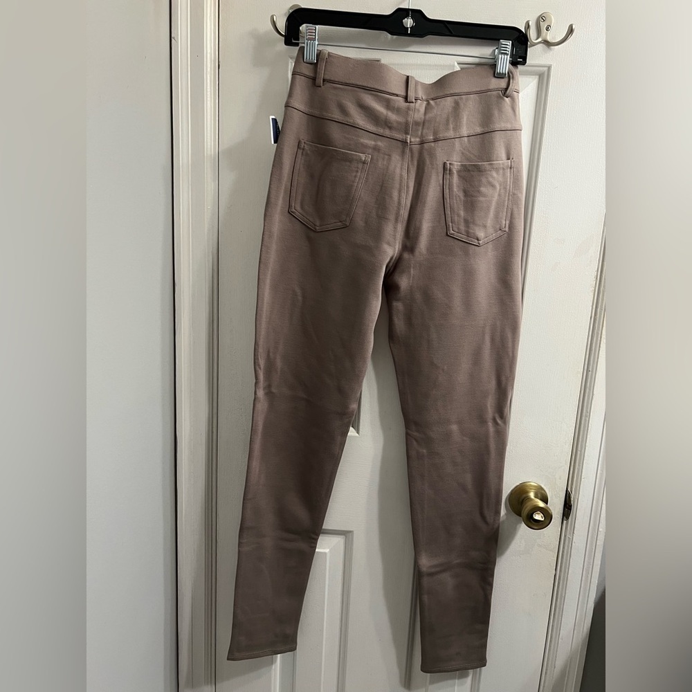 NWT Gorgeous TRUTH Ash Browm High Waisted Zip Up Jeggins Sz 4 - Picture 9 of 11